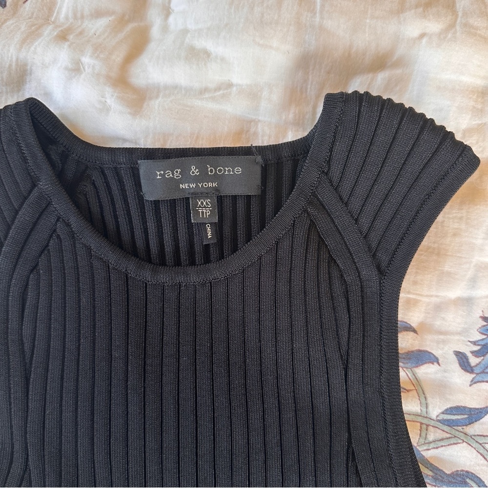 Rag and Bone Ribbed Tank - Picture 2 of 7